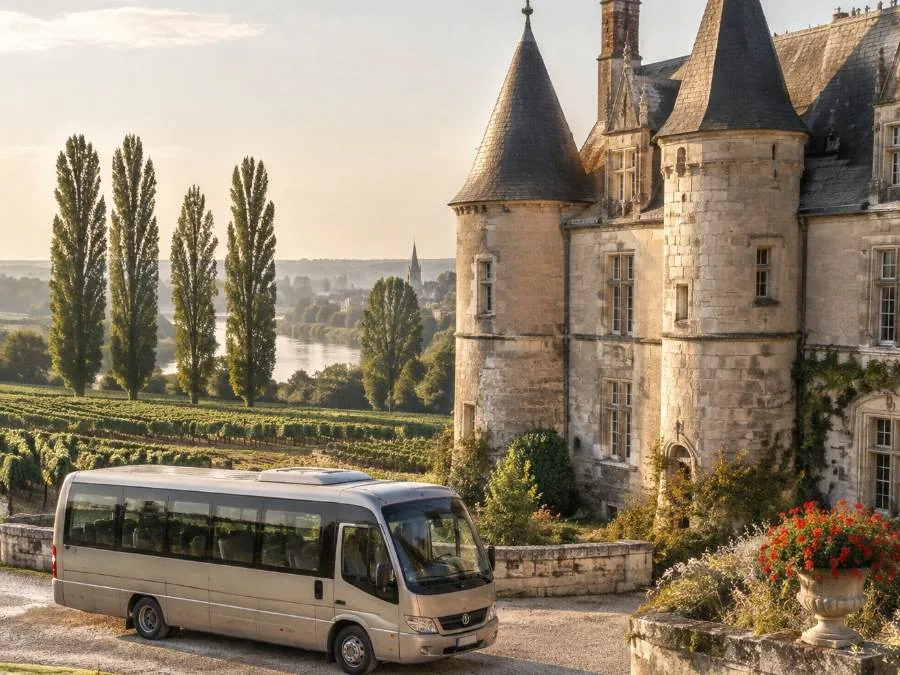 Au départ de Paris : visite guidée en petit groupe des châteaux de la Loire sur une journée complète